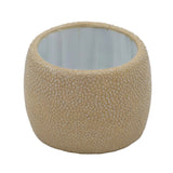 Yellow Shagreen Napkin Ring