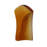 Hand Made Fine Crystal Ganesh - Topaz 15 cm
