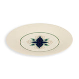 Alif Blue-Gold Dinner Plate