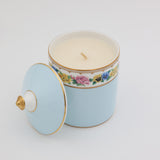 Shell Garden Floral Hyacinth Lidded Candle