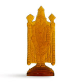 Hand Made Fine Crytal Tirupati Govinder - Topaz 33 cm