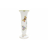 Queen Victoria Vase Hand Painted 24K Gold Accents 23 Cm