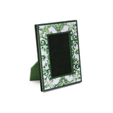 Maiolica Verde Lacquered Wooden Frame