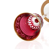 Thistle Ruby Hock Wine Glass