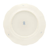 Apponyi Blue Dinner Plate Hand Painted 24K Gold Rim 28 cm