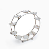 Large Silver-Plated Wheel Canapé & Cupcake Server Stand
