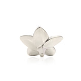 Bloom Collection Silver Crystal Flower