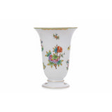 Queen Victoria Vase Hand Painted 24K Gold Accents 23 Cm