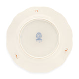 Apponyi Rust Side Plate Hand Painted 24K Gold Rim 21 cm