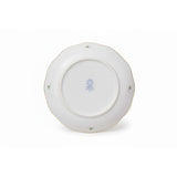 Purple Parrot Tulip Tea Saucer Hand Painted 24K Gold Rim 14 cm