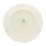 Apponyi Blue Side Plate Hand Painted 24K Gold Rim 17 cm