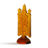 Hand Made Fine Crytal Tirupati Govinder - Topaz 33 cm
