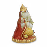 Ganesha Hand Painted 24K Gold Accents