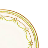 Green Garland bread and butter Plate 16 Cm