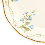 Morning Glory Dessert Plate