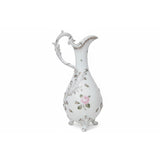 Vienna Rose Grande Jug Hand Painted Platinum Accents 1.1L