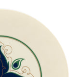 Alif Blue-Gold Dinner Plate