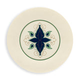 Alif Blue-Gold Dinner Plate