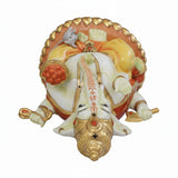 Ganesha Hand Painted 24K Gold Accents