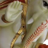 Ganesha Hand Painted 24K Gold Accents