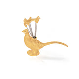 Gold Pheasant Cocktail Picks