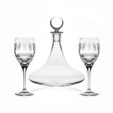 Trafalgar Decanter & Zelda Wine Glasses – Set for 2