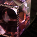 Ophelia Rose/Black Tealight Holder