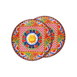 Carretto Sicilano Set of 2 Side Plates Dia. 19 cm