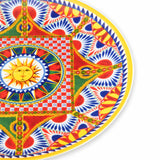 Carretto Sicilano Set of 2 Dinner Plates Dia. 26 cm