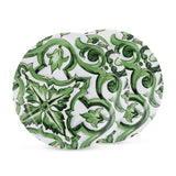 Maiolica Verde Set of 2 Dinner Plates Dia. 26 cm