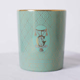Blue & Gold Votives - Ginger Lily