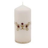 Pillar Candle Florette