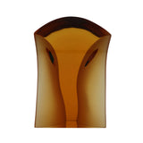 Hand Made Fine Crystal Ganesh - Topaz 15 cm