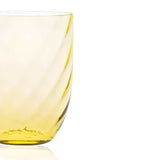 Marika Small Citrine Water Glass 9.5 Cm