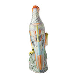 de Gournay parrot figurine from behind