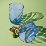 Marika Light Blue Water Glass 9.5 Cm