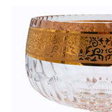 Romantic Comport  Bowl Footed  20.5Cm Gold Finish