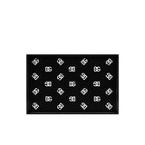 D&G Logo Black and White Wooden Rectangular Tray