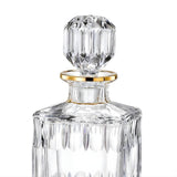 Daisy Line Whisky Decanter Cut and DOF Tumbler 300 ml for 2