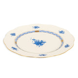 Chinese Bouquet Apponyi Blue Dinner Plate