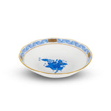 Chinese Bouquet Apponyi Blue Coffee Saucer