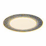 Abstract Border Dessert Plate