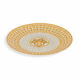 Mosaique Gold Dessert Plate