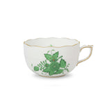 Apponyi Green Tea Cup Hand Painted 24K Gold Rim 200 ml