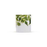 White Leaf Mug