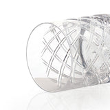 Checkered Large Crystal Tumbler