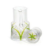 Lilly Of The Valley Clear Carafe With Tumbler