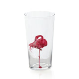 Flamingo Small High Ball Clear Glass