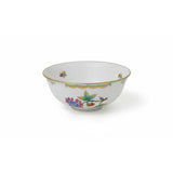 Queen Victoria Katori Bowl Hand Painted 24K Gold Rim 11 cm