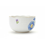Gustave Morning Glory Tea Cup Hand Painted 24K Gold Accents 200 ml